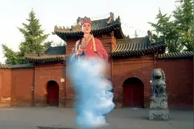 《西游记》唐僧从空中腾云落地的特效揭秘 原来是这样拍的