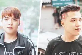 型男露额头发型，你再不行也照样留得女神心！