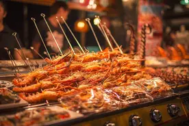 五一去哪儿｜正港台湾味！有人把六合夜市原封不动搬到北京来了！图片