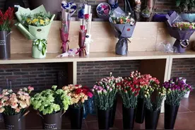 鲜花送母亲 让母亲笑靥如花图片