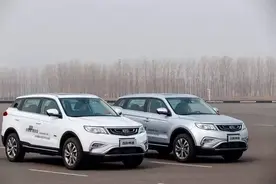 汽车生活吉利博越智能安全东海实车测试图片