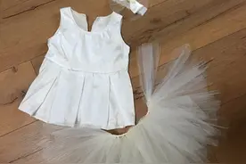 [手作 服装]六一礼物！蓬蓬裙！女娃妈必备技能！图片