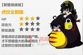 搞趣网：崩坏学园2虎纹企鹅娘特点是什么 虎纹企鹅娘特点详解图片