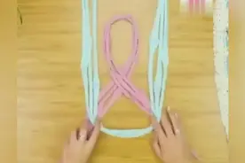 头发遮眼睛，教你自制发带