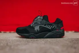又见红玫瑰：CROSSOVER x PUMA 联名 Disc Blaze“Rose Red”鞋款图片