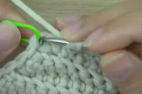 钩针编织教学 鸢尾花方形坐垫 2