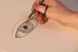 绘画教程系列5，几分钟教你铅笔画出好看的眼睛，超级简单视频封面