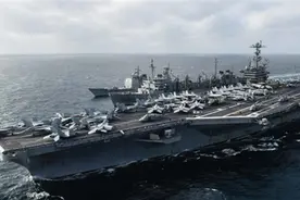 美军叫嚣不让停泊香港 就在台湾建航母基地 台军霸气回应：没地图片