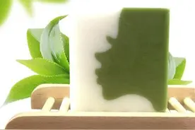肌肤油腻、松弛 在家制作绿茶手工皂试试图片