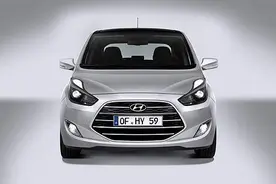 《Hyundai ix20》变脸登场图片