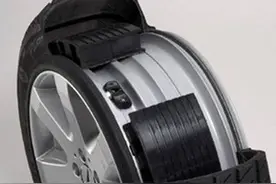 "零胎压继续行驶"将有可能取代汽车备胎图片