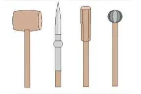 古代几种打砸兵器——椎、殳、棒、锤！图片