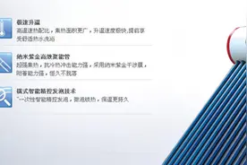 太阳能热水器夏季使用注意事项！图片