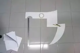 cos道具——铃屋什造镰刀教程图片