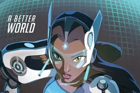 《守望先锋》官方最新漫画发布—光之英雄秩序美女的故事图片