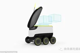 快递小哥不哭 这个呆萌的机器人要上街取代你们了图片