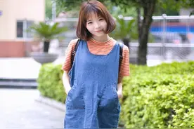 穿上甜美背带裙 人人都是小公主图片