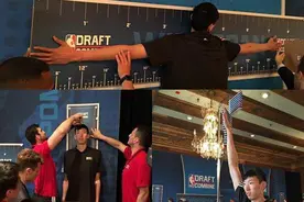 到了NBA依旧大魔王 ！周琦参加选秀体测，多项数据排名第一！图片