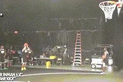 创意扣篮大搜罗，观赏性超过了NBA扣篮大赛哦！图片