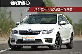 省钱省心 斯柯达2017款明锐保养调查图片
