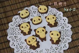 好吃又好看的小熊饼干来了，小孩最爱图片
