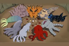 NARUTO！火影 九大神兽 +  “零尾虚无”图片