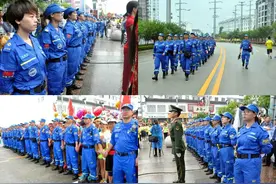 婺源马拉松的保护神——BSR蓝天救援队图片