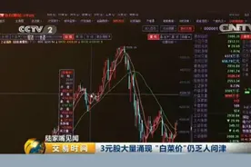 3元股大量涌现！“白菜价”仍乏人问津图片