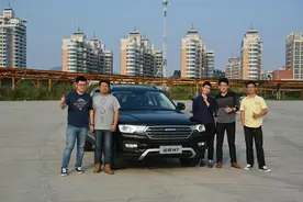 试驾体验哈弗H7  外观大气底盘扎实图片