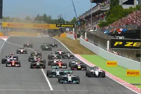 F1西班牙站排位：汉密尔顿强势夺杆图片