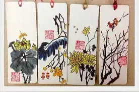 来，和娃一起做书签，亲近读书小伙伴吧！图片