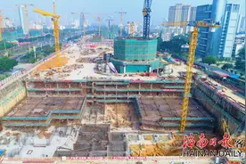 海口大英山片区双子塔、学校、医院等多个项目得到加快建设图片