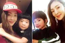 Grace长大啦！包子脸逐渐变小V脸 尖下巴凸显图片