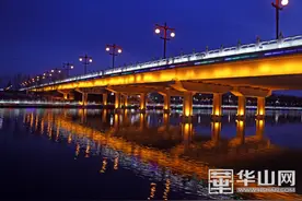 国家4A级景区大荔同州湖装扮一新迎新春图片