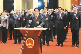 林铎当选甘肃省人大常委会主任 唐仁健当选省长图片