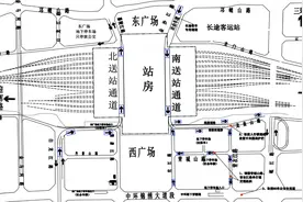成都东站交通组织将调整 送站、接站线路都有变化图片