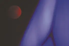 “超级蓝色血月”昨夜当空图片