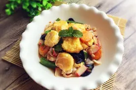 三鲜日本豆腐#德国miji爱心菜#图片