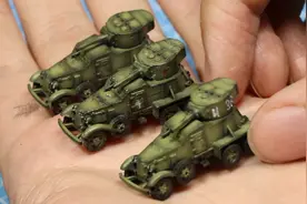 超迷你的苏联BA-3装甲车模型制作过程视频封面