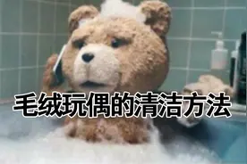 玩偶脏了不敢扔洗衣机？阿姨教会我3招，这样洗过安全又省心！