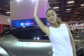 台北：2017台北车展TOYOTA丰田展台 生动惊艳的芭蕾开场舞视频封面