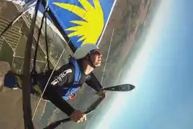 史诗级！无动力三角翼特级飞行，不要太嗨视频封面