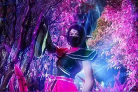 DOTA2气质美女圣堂刺客COSPLAY赏图片
