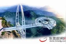 挑战让人脚软的玻璃栈道图片