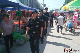 大名县巡警力保传统庙会圆满落幕图片