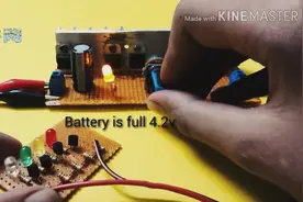 如何制作一个3.7v的电池电量指示器