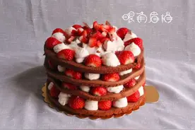 巧克力草莓蛋糕的做法图片