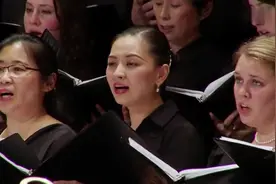 红楼梦交响音乐会 美国演出，黑人白人黄种人共唱《晴雯歌》视频封面
