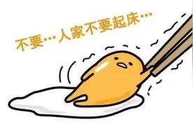 萌萌哒的日本蛋黄哥玩偶来了图片