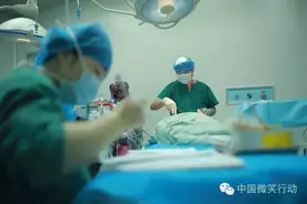 这一天，我们在一起——记"微笑行动“南宁行手术第一天图片